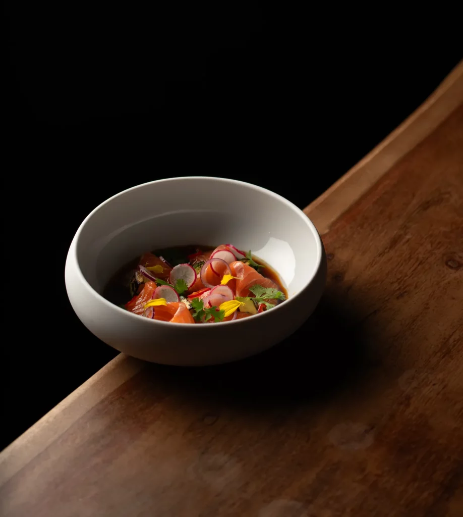 Dish at The Peak restaurant